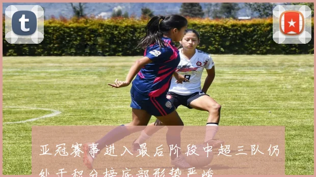 亚冠赛事进入最后阶段中超三队仍处于积分榜底部形势严峻